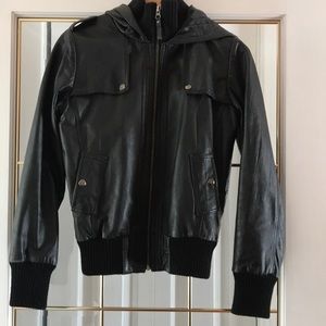 MANGO Real Leather jacket (see details)